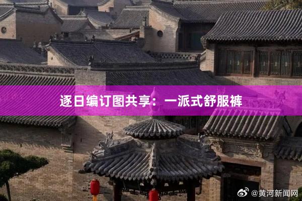 逐日编订图共享：一派式舒服裤