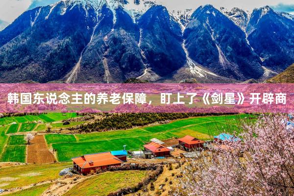 韩国东说念主的养老保障，盯上了《剑星》开辟商